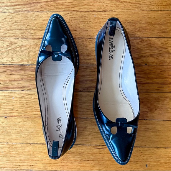 Marc Jacobs RARE FIND The Mouse Shoe Black Flats. Size 39. - Picture 5 of 12